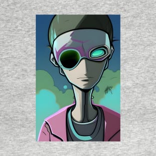 Cartoon boy character T-Shirt